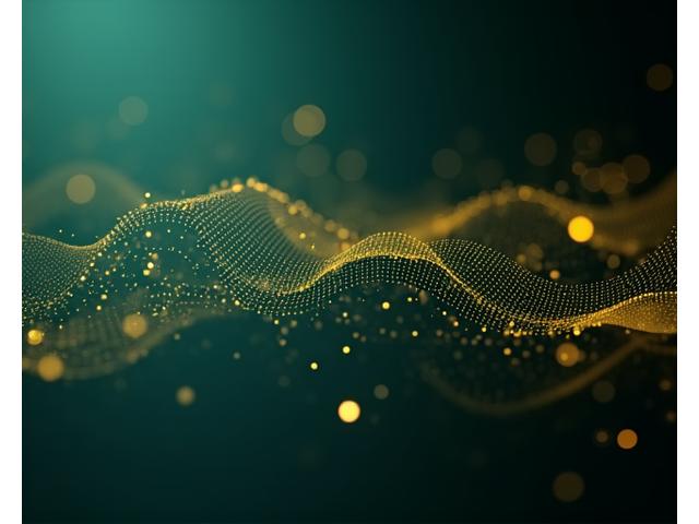 Interfaccia grafica futuristica che mostra l'analisi di dati complessi e algoritmi, con elementi di AI e grafici di progresso.